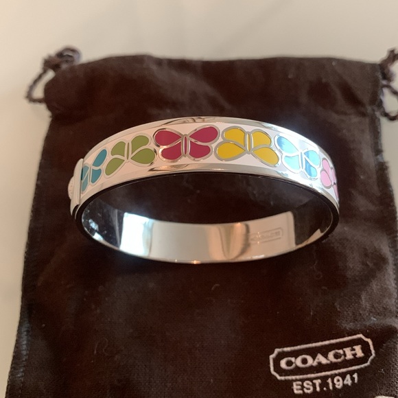 Coach multi colour butterfly bangle. - Picture 3 of 4